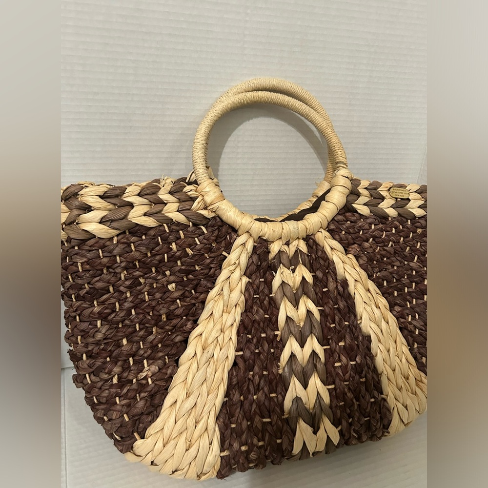 Abercrombie & Fitch Wicker Purse